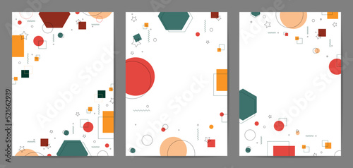 Memphis style , Abstract freeform shape geometric background , Vector and illustration, Template Design for shape banner or poster.