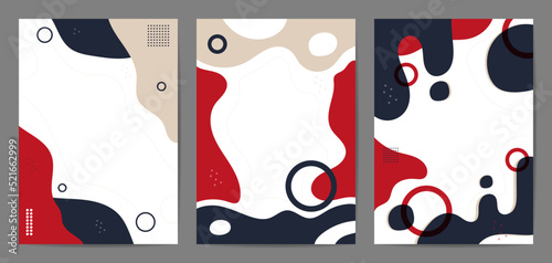 Memphis style , Abstract freeform shape geometric background , Vector and illustration, Template Design for shape banner or poster.