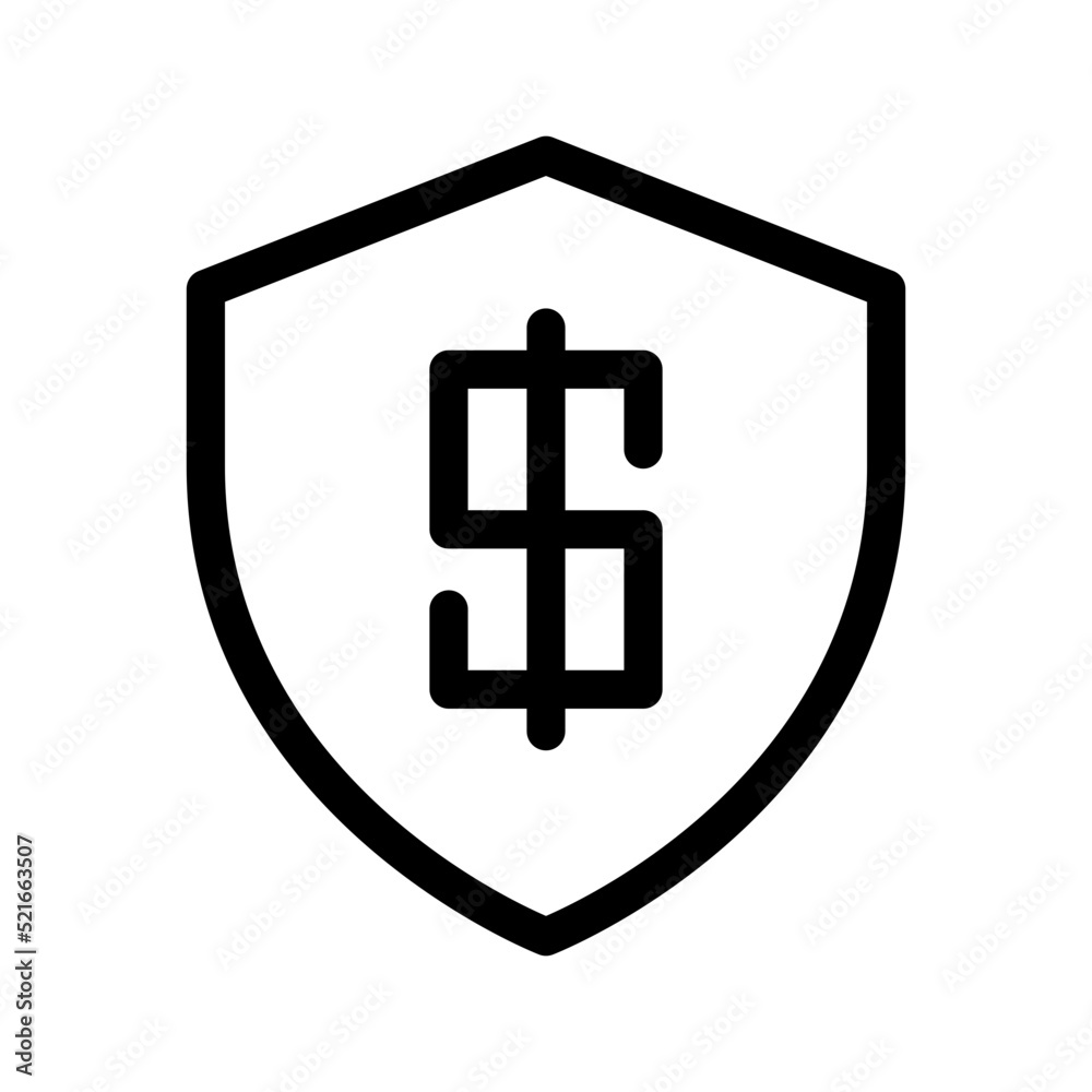 Insurance Icon Vector Symbol Design Illustration Insurance Icon Vector Symbol Design Illustration