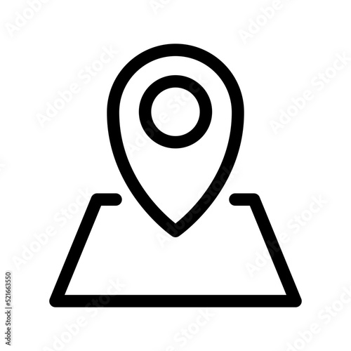 Location Icon Vector Symbol Design Illustration
