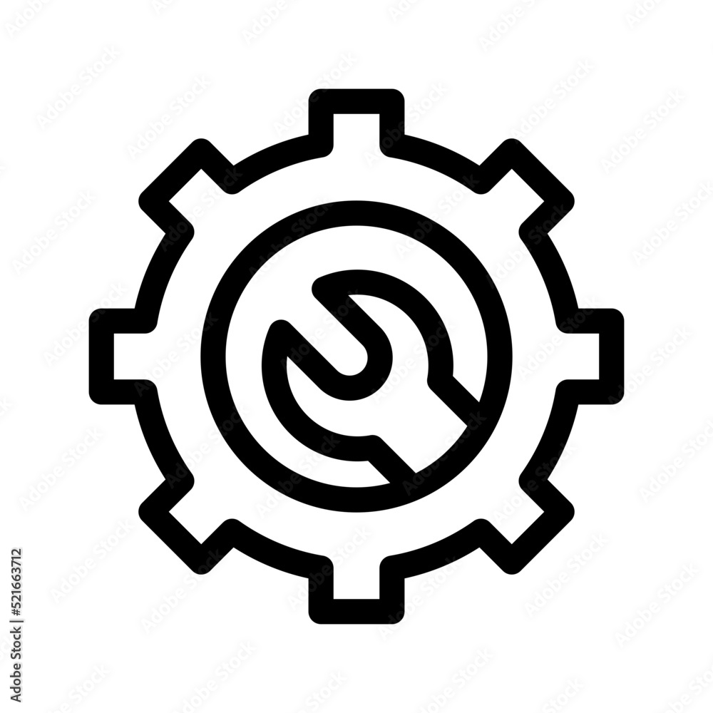 Maintenance Icon Vector Symbol Design Illustration Maintenance Icon Vector Symbol Design Illustration