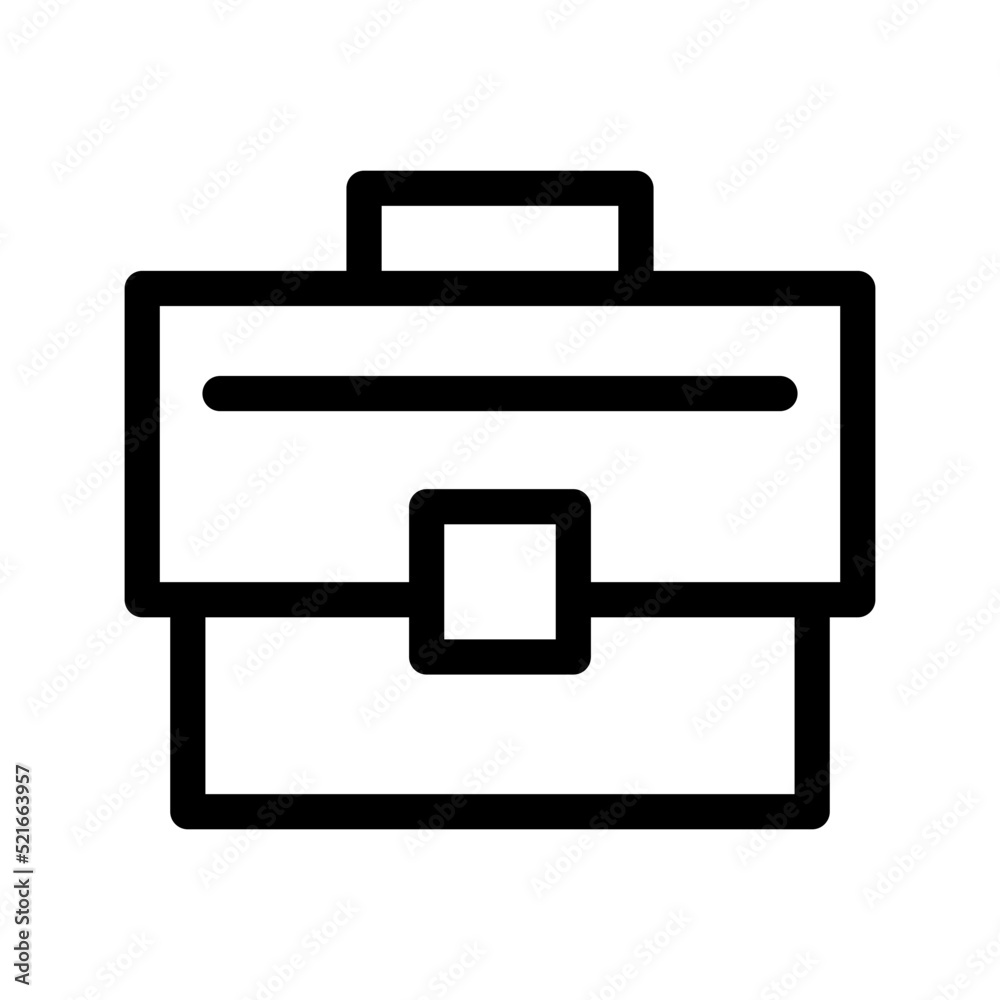 Briefcase Icon Vector Symbol Design Illustration Briefcase Icon Vector Symbol Design Illustration