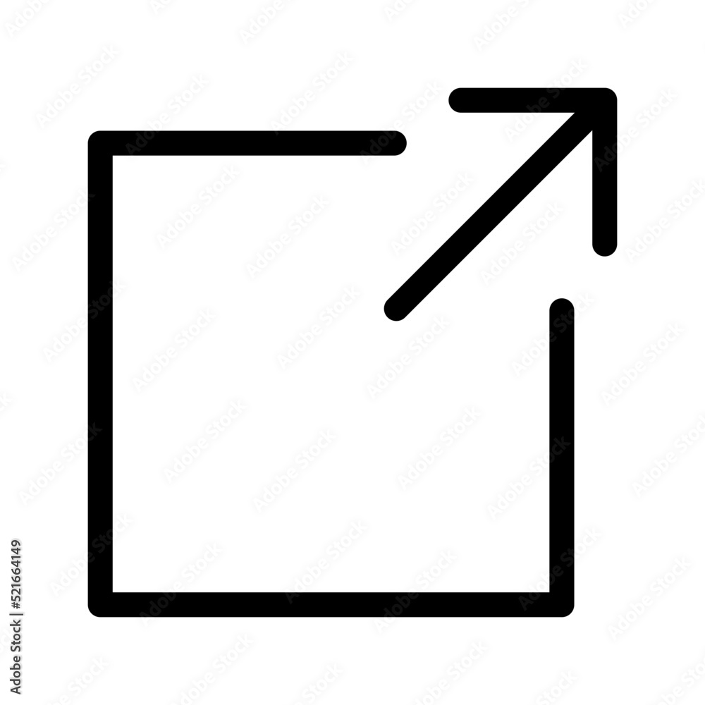 Open Icon Vector Symbol Design Illustration Open Icon Vector Symbol Design Illustration