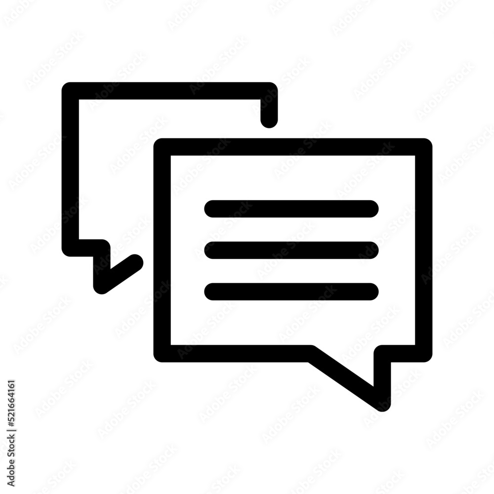 Customer Review Icon Vector Symbol Design Illustration