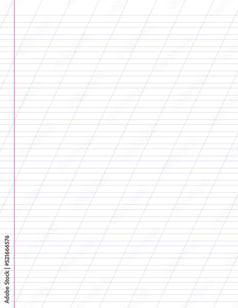 Vecteur Stock Graph paper. Printable lined grid paper with color