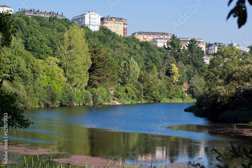 Río Miño a su paso por la ciudad de Lugo