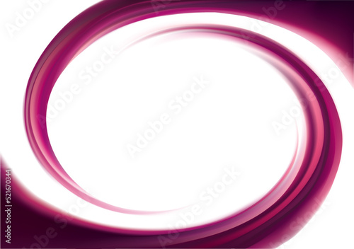 Vector swirling backdrop. Spiral liquid lilac surface