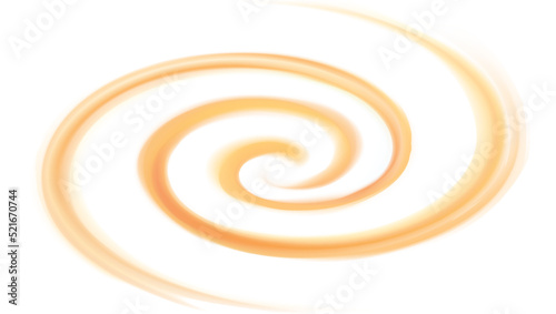 Vector light orange background of swirling texture