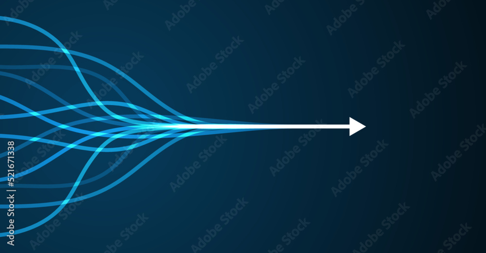 Abstract arrow direction. Technology background. High speed. Hi-tech