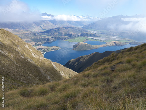Blick vom Roys Peak - Wanaka - S  dinsel - Neuseeland - Berglandschaften