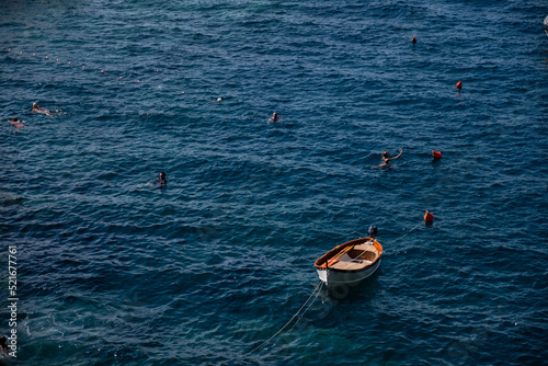 Photography Boat in the sea