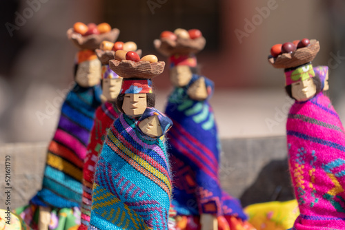 Traditional toys from the Raramuri tribe in Chihuahua, Mexico photo
