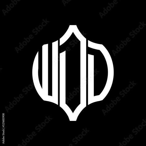 WDD letter logo. WDD best black background vector image. WDD Monogram logo design for entrepreneur and business.
 photo