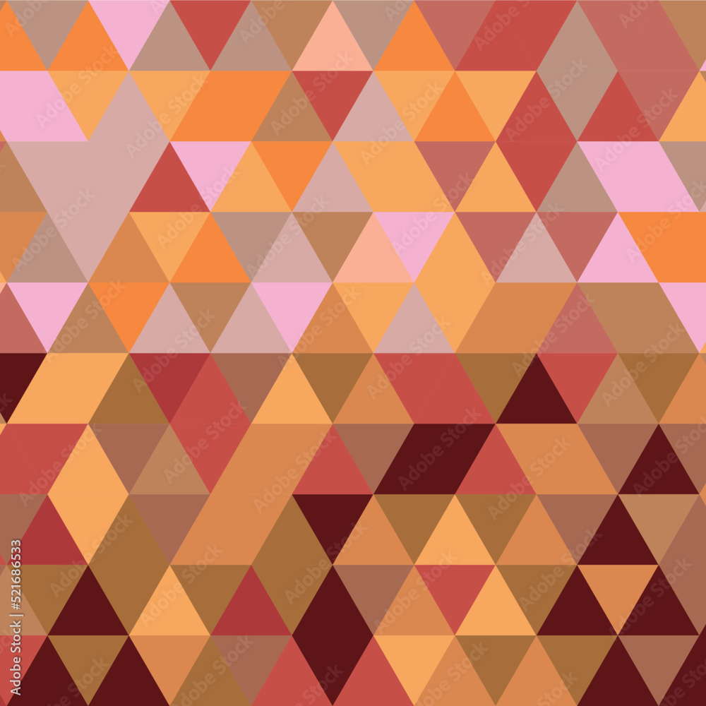 set de banner retro con patrones de triangulos coloridos vectoriales