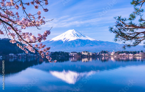 産屋ヶ崎からの逆さ富士２０２２