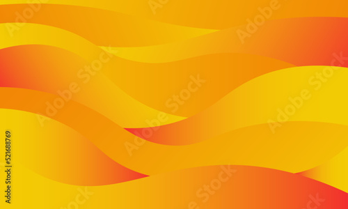 Abstract background colorful with gradient dynamic effect. Modern pattern, orange water wave style. suitable Wallpaper, Banner, Background, Card, Book Illustration, landing page, gift, cover eps10