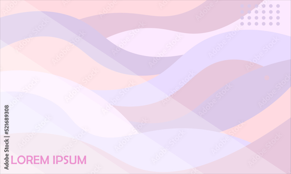 Fototapeta premium Abstract flat background wallpapper colorfull wave water abstrac wallpaper. vector illustration