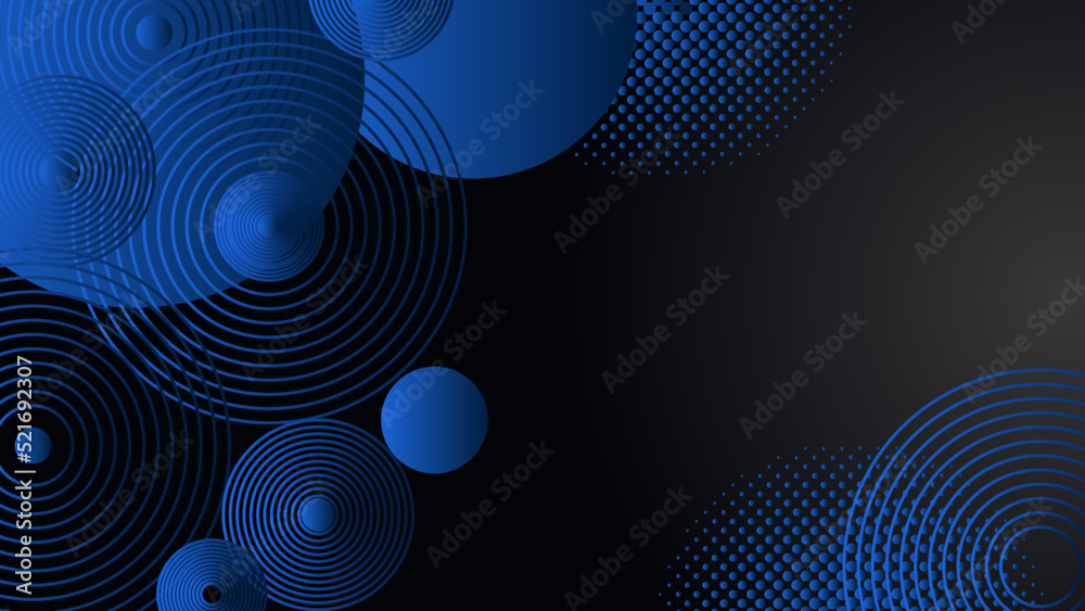Abstract black and blue background Abstract black and blue background