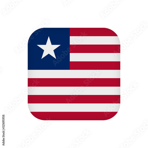 Liberia flag, official colors. Vector illustration. Free Download Liberia flag, official colors. Vector illustration. - GFXLoad