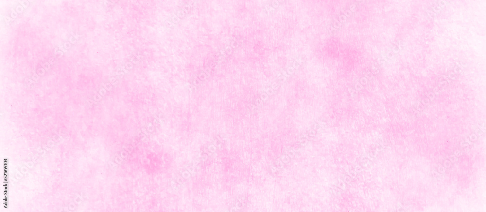 Beautiful and lovely elegant watercolor shades pink paper texture, pink watercolor puffy and blurred texture in center with blank, colorful pink fluffy grunge texture, soft pink background for design.