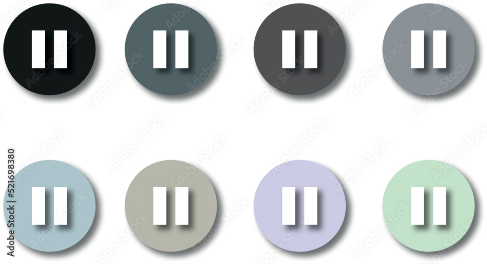 Fototapeta premium buttons for stop