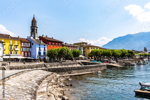 Obraz na płótnie Ascona (Schweiz) w salonie