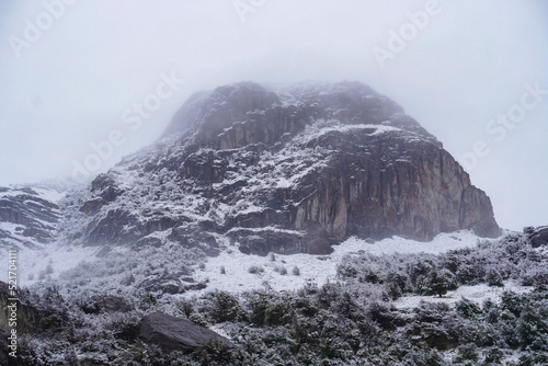 Montaña en Chaltén, Argentina.