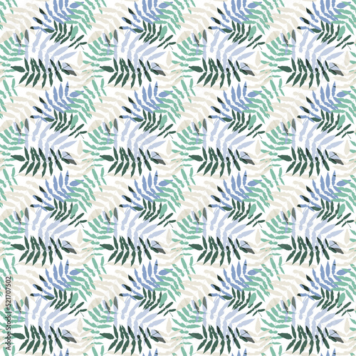 Elegant floral seamless texture. Abstract spring and summer design, raster ve...