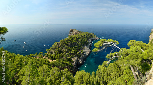 Cuadro en lienzo View of Sa Foradada peninsula in Majorca island