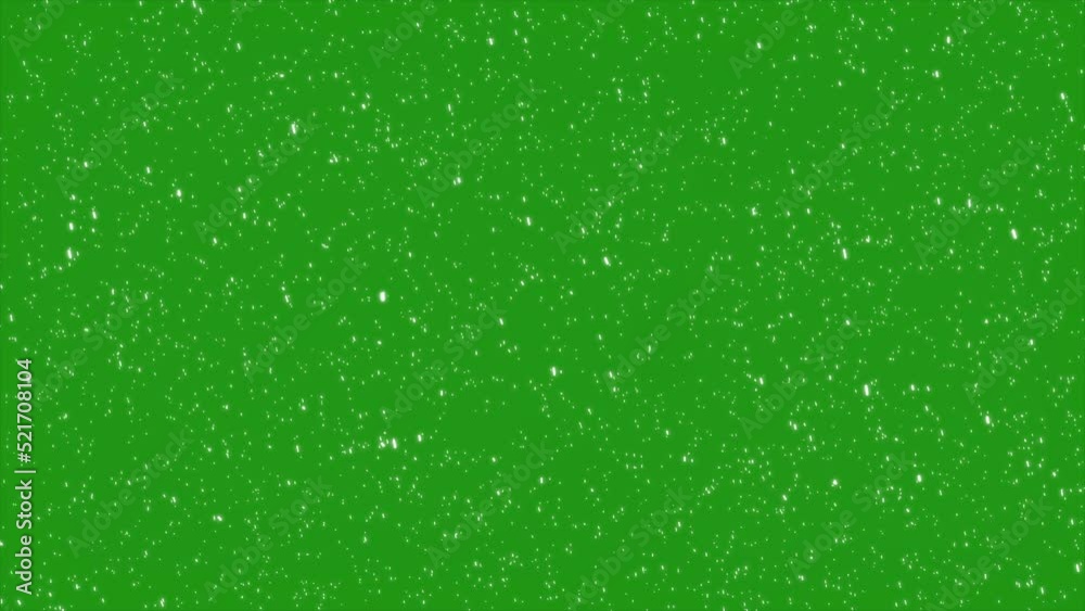 snow falling green screen video