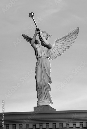 angel statue on the bridge