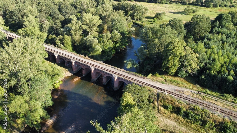 Fototapeta premium bridge over the river