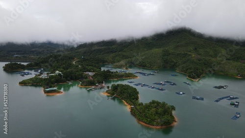 The Batang Ai Dam of Sarawak, Borneo, Malaysia photo