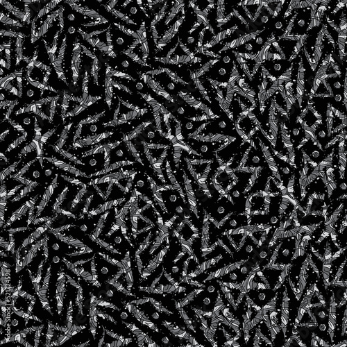 Three grey abstract runes wallpaper