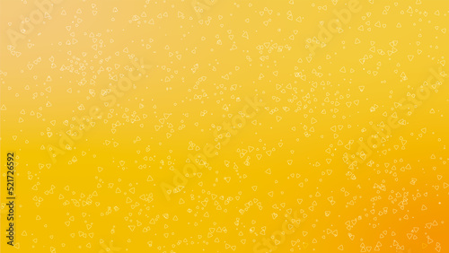 角丸三角線がランダムに散らばる背景素材，イエロー	