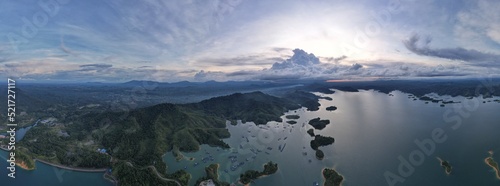 The Batang Ai Dam of Sarawak, Borneo, Malaysia