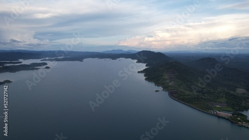 The Batang Ai Dam of Sarawak, Borneo, Malaysia