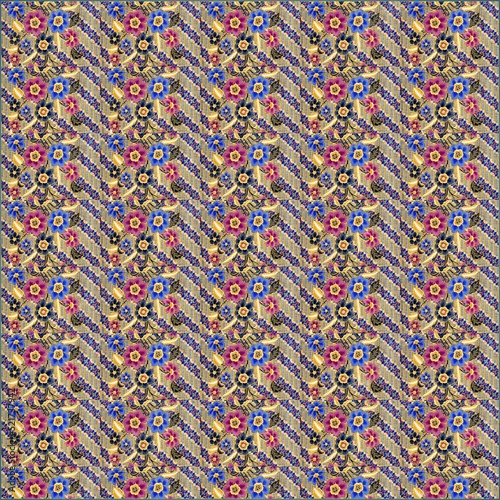 Illustration batik sarong Pattern wallpaper 
