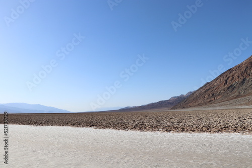 Badwater Basin Landscape in Death Valley National Park