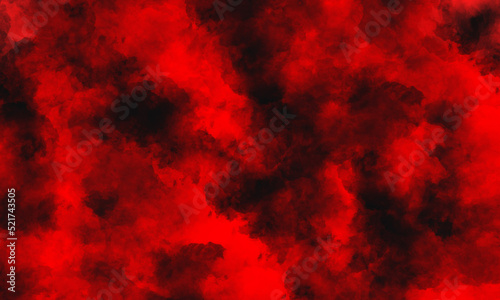 black background with red smoke abstract