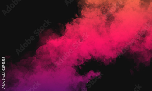 purple to orange gradient smoke background