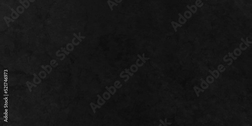 Dark Black stone cracked grunge concrete backdrop texture background anthracite panorama. Panorama dark grey black slate background or texture.