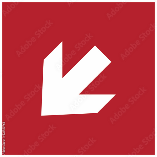 Free Download fire sign direction arrow - GFXLoad