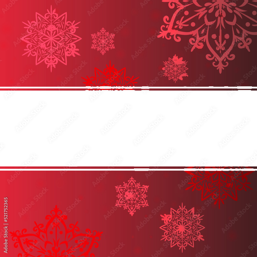 New Year's template,universal use,free space for text.New Year's red balloons,snowflakes,fir branches,festive mood New Year's template,universal use,free space for text.New Year's red balloons,snowflakes,fir branches,festive mood