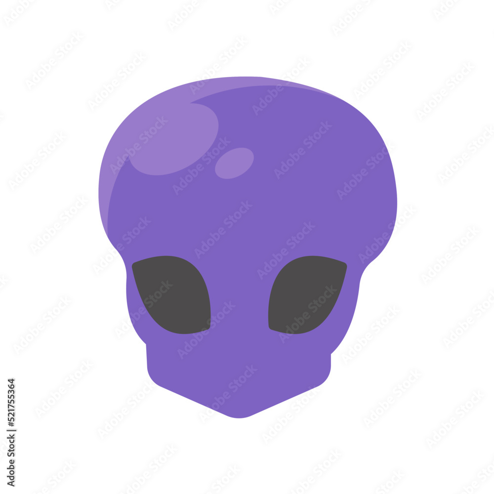 Alien faces. green alien creature with big eyes Alien faces. green alien creature with big eyes