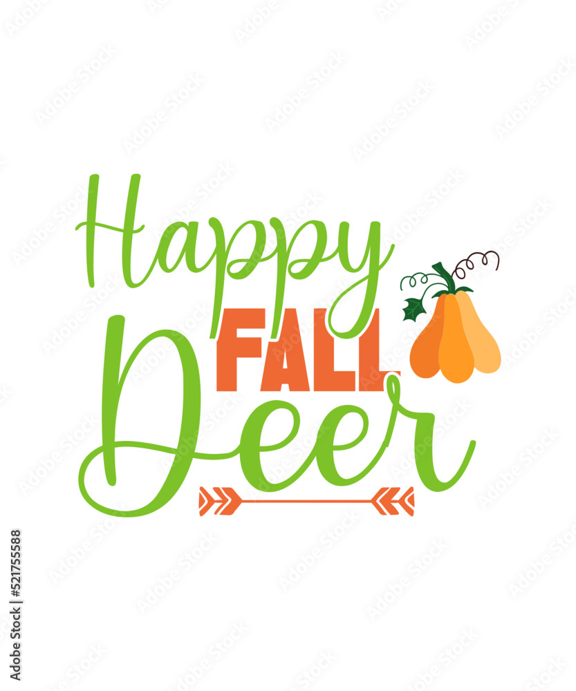 Fototapeta premium Autumn Bundle Svg, Fall Bundle Svg, Thanksgiving Svg, Svg, Eps, Png Dxf cutting file File for Cricut, Cameo, Fall Svg, Digital Download