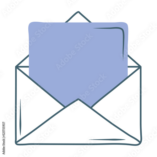 envelope with letter