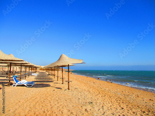 Fototapeta Naklejka Na Ścianę i Meble -  Porto South Beach in Ain Sokhna in Egypt