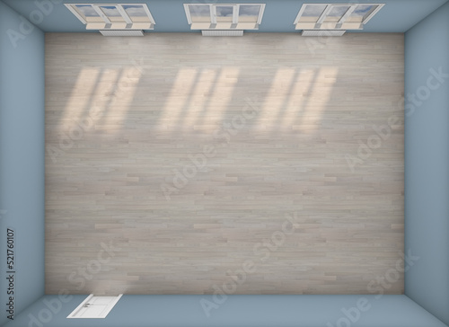 Empty room with window and ...