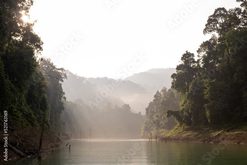 Rajjaprabha Dam National Park, Surat Thani Thailand